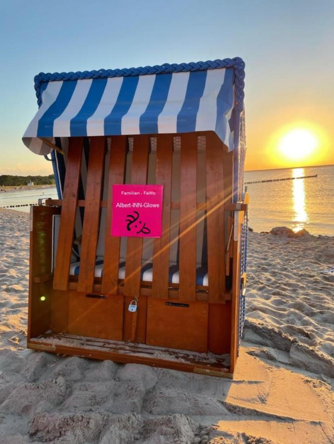 Albert-Inn-Glowe - Barrierefrei & 3 Schlafzimmer & Coworking & Strandkorb-Saisonal & Sauna Im Haus & Fahrraeder Luaran gambar
