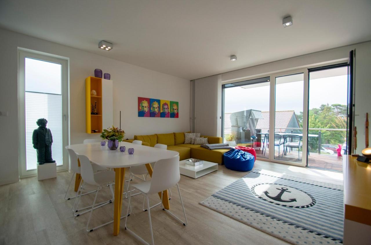 Albert-Inn-Glowe - Barrierefrei & 3 Schlafzimmer & Coworking & Strandkorb-Saisonal & Sauna Im Haus & Fahrraeder Luaran gambar