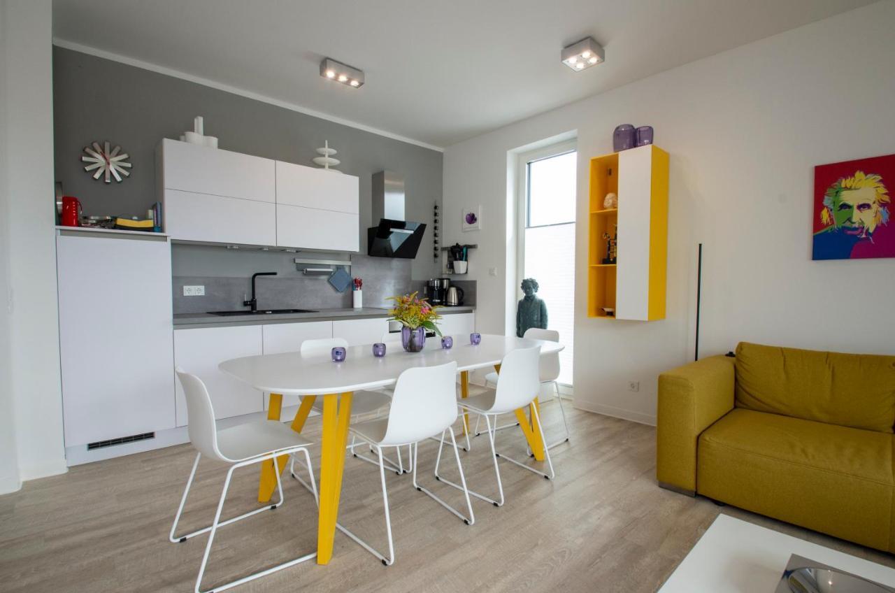 Albert-Inn-Glowe - Barrierefrei & 3 Schlafzimmer & Coworking & Strandkorb-Saisonal & Sauna Im Haus & Fahrraeder Luaran gambar
